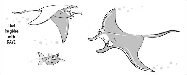 Sting ray illustration by Denver artist Jonathan Fenske